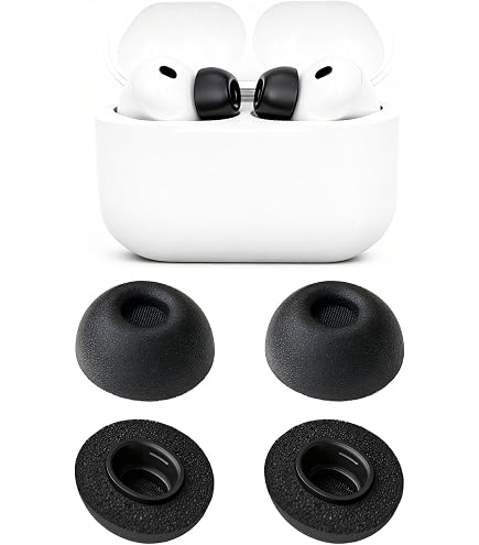Amazon | VSuRing Airpods Pro 3 用 イヤーピース 低反発 ウレタン製 4